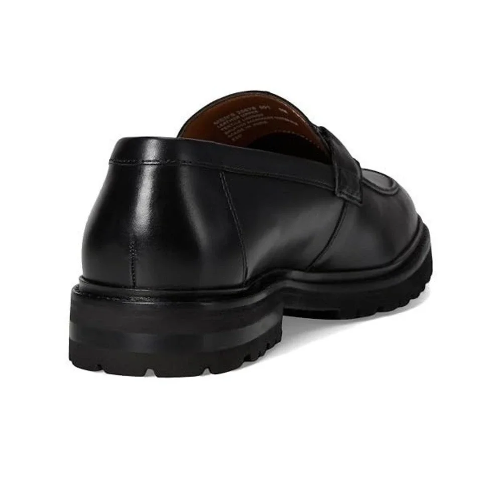 Stacy Adams Hale Men's Size 7 Moc Toe Slip-On Loafers with Metallic Horsebit